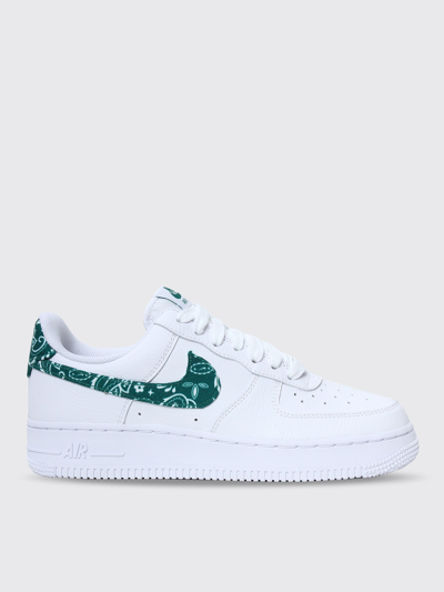 Nike Air Force 1 '07 Essential Women's Shoes In White,white,white,malachite