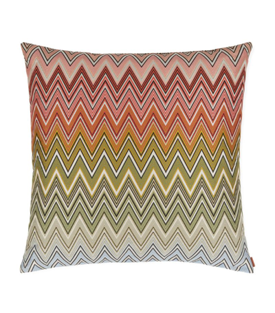 Missoni Zigzag Birmingham Cushion (60cm X 60cm) In Pink