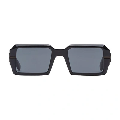 Fendi Graphy Sunglasses In Black
