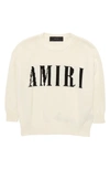 AMIRI KIDS' LOGO COTTON BLEND SWEATER