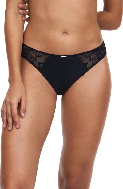 Chantelle Lingerie Fleurs Bikini In Black