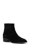 Aquatalia Reeta Luxe Suede Bootie In Black