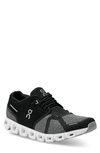 On Cloud 5 Combo Running Shoe In Black,alloy
