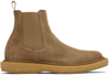 OFFICINE CREATIVE TAN BULLET 002 CHELSEA BOOTS