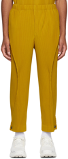 ISSEY MIYAKE YELLOW BOW TROUSERS