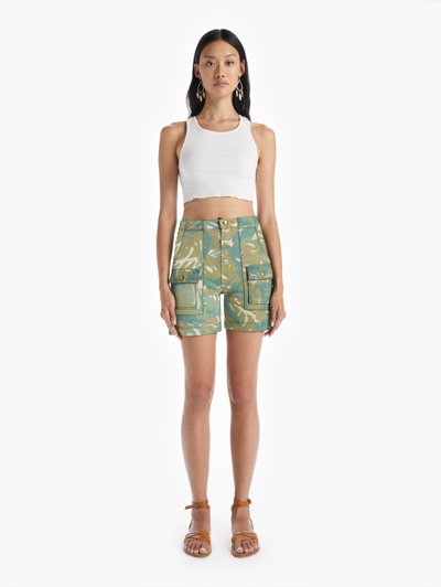 Mother The Rambler Patch Pocket Shorts So Far Gone Topical In Camo