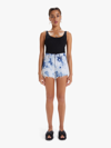 Mother The Tomcat Kick Fray Shorts In A Tizzy Jeans In Blue