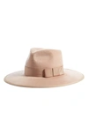 Brixton Joanna Iii Wool Felt Hat In Blush
