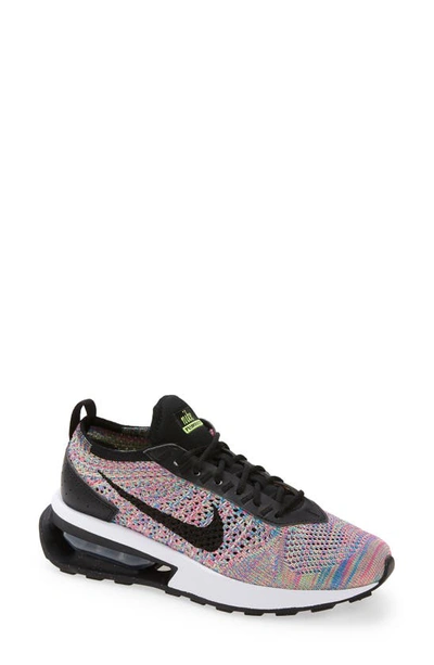 Nike Air Max Flyknit Racer Dm9073-300 Women's Multicolor Running Shoes Nr5942 In Green