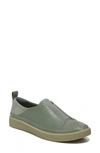 Vionic Zinah Slip-on Sneaker In Army Green Leather