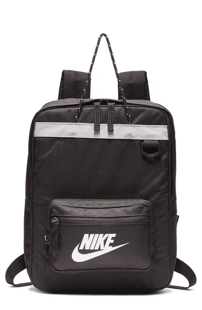 Nike Kids' Tanjun Backpack In Black/ Black/ White