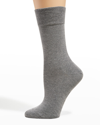 Falke London Ankle Socks In Lt Grey