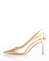 Marion Parke Classic 85mm Pumps In Dune Metallic Nap
