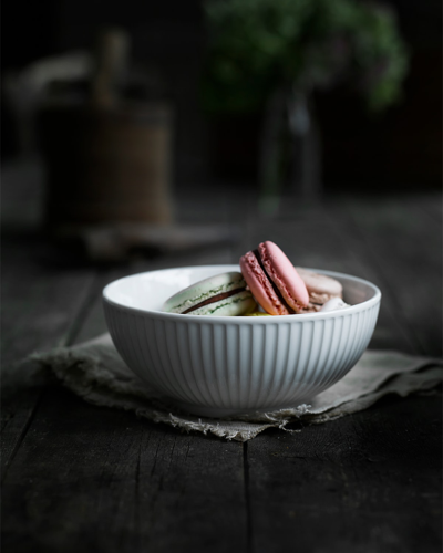 Pillivuyt Plisse Set Of 4 Bowls - 6" Diam., 14 Oz.