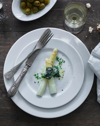 Pillivuyt Sancerre Set Of 4 Plates - 8.5"