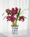 Winward Cymbidium In Oval Planter