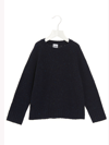 Aspesi Teen Long-sleeve Knitted Jumper In Blue