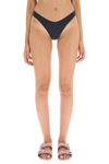 Tropic Of C Reversible Curve Bikini Bottom In Black (black)