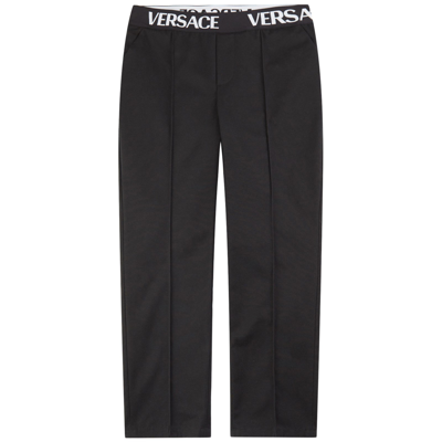 Versace Kids' Branded Pants Black