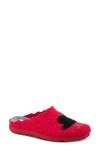 Flexus By Spring Step Swanlove Scuff Slipper In Red