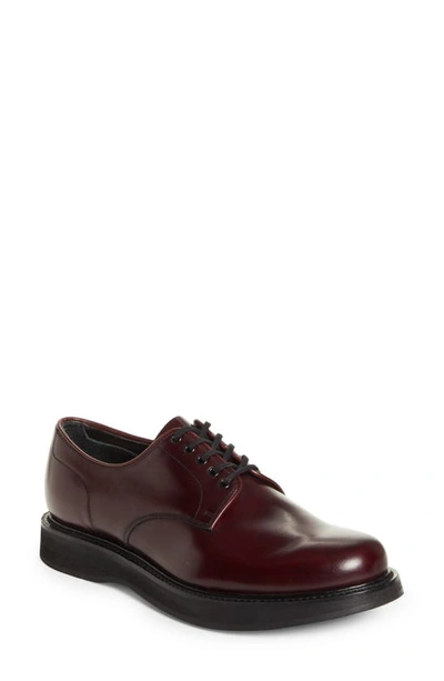 Church's Polished Binder Derby Shoes In Rot