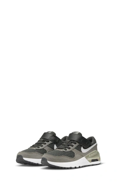 Nike Kids' Air Max Systm Sneaker In Dark Grey/ Pewter/ Ore/ White