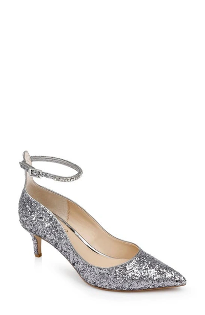 Jewel Badgley Mischka Women's Jamila Evening Pump Women's Shoes In Smoke