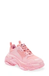 Balenciaga Triple S Sneaker In Pink
