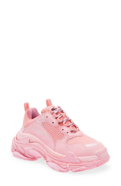 Balenciaga Triple S Sneaker In Pink