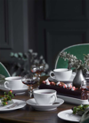 Pillivuyt Plisse Set Of 4 Breakfast/coffee Cup - 7 Oz.