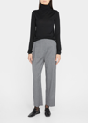 Totême First Layer Turtleneck Black In Black 200