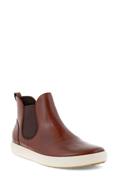 Ecco Soft 7 Chelsea Boot In Cognac