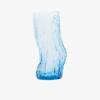 POLSPOTTEN BLUE TREE LOG GLASS VASE,14020540318508653