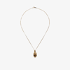 Alighieri Gold-plated The Fragmented Amulet Pendant Necklace In Gold