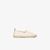 Frescobol Carioca Helio Leather-trimmed Canvas Espadrilles In Neutrals