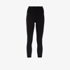 LULULEMON BLACK ALIGN CROPPED 21 INCH YOGA LEGGINGS,LW6BGDS17921172