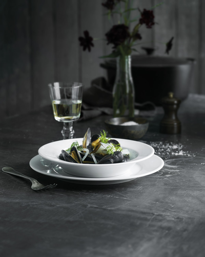 Pillivuyt Sancerre Set Of 4 Soup Bowls - 8.5" Diam., 8 Oz.