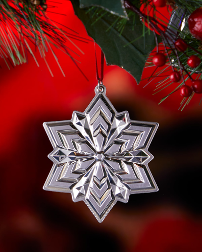 Gorham 2022 Sterling Silver Snowflake Ornament, 53rd Edition