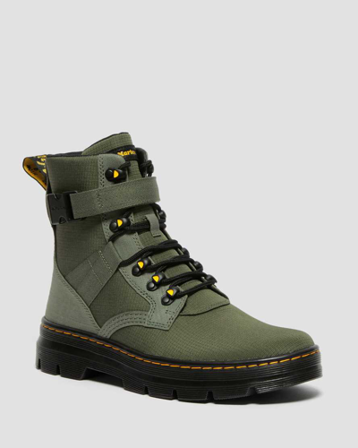 Dr. Martens' Combs Tech Ii Poly Casual Utility Boots In Grün