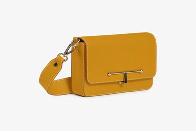 Strathberry Melville Baguette In Yellow