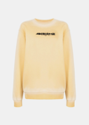 ADER ERROR ADER ERROR YELLOW SPRAY SWEATSHIRT