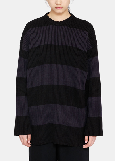 Balenciaga Sweaters In Ink & Black