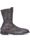 GUIDI GUIDI MEN 310 HORSE LEATHER FRONT ZIP MILITARY BOOT