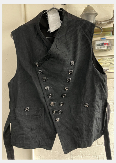 John Alexander Skelton Black Db Utility Wasitcoat | ModeSens