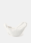 LEMAIRE LEMAIRE WHITE SMALL CROISSANT BAG