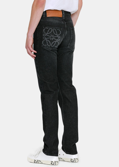 Loewe Black Straight Jeans