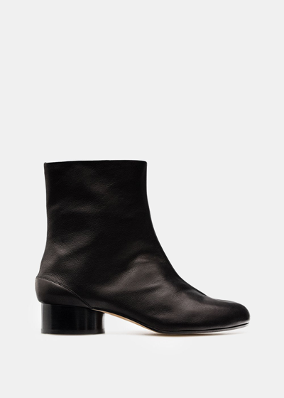 Maison Margiela Tabi Ankle Boots In Black