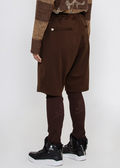 Mastermind Japan Mastermind World Double-layered Legging Pants In Brown