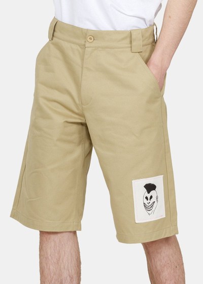 Rassvet Beige Cotton Shorts