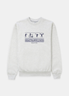 SPORTY AND RICH SPORTY & RICH HEATHER GREY HEALTH & WELLNESS SWEATSHIRT